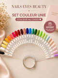 Set de couleur unie - couleur au choix ￼