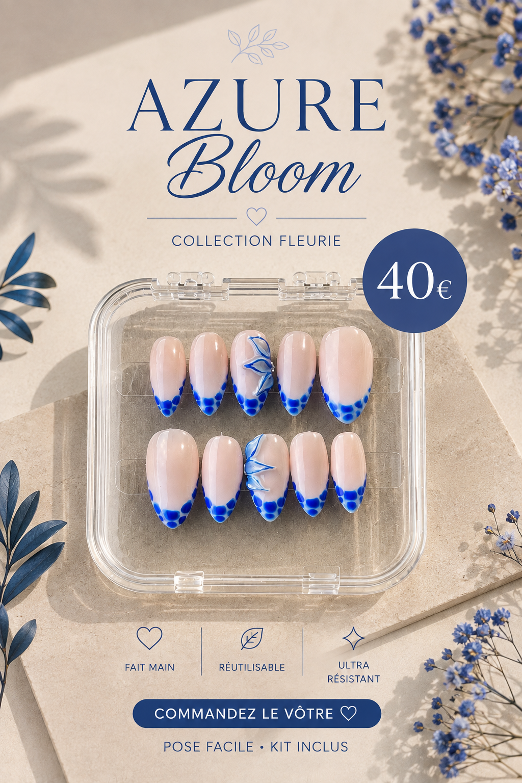 Azure bloom