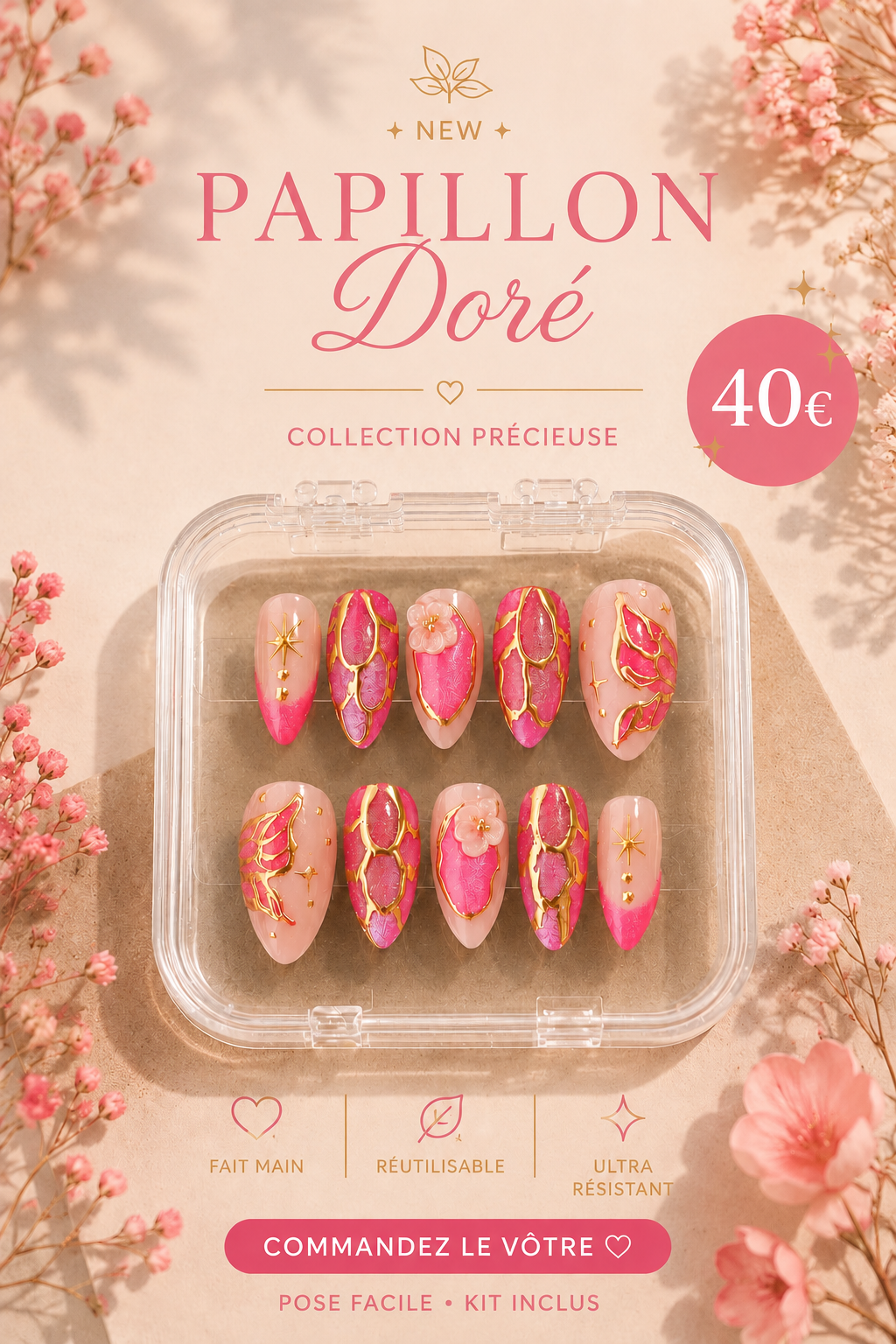 Papillon doré